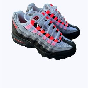Nike Air Max 95 - Black, White, Red Accents
